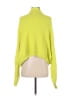 Free People Solid Yellow Pullover Sweater Size S - photo 2