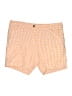 Lands' End 100% Baumwolle Checkered-gingham Yellow Shorts Size 14 - photo 1