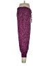 Jockey Animal Print Purple Casual Pants Size L - photo 4
