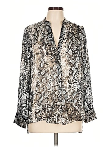 Alice + Olivia Long Sleeve Blouse (view 1)