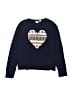 Gap Kids 100% Cotton Hearts Blue Pullover Sweater Size 10 - photo 1