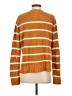 Pinque 100% Acrylic Stripes Orange Pullover Sweater Size S - photo 2