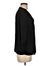 Aqua 100% Polyester Black Long Sleeve Blouse Size M - photo 4