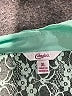 Candie's 100% Polyester Green 3/4 Sleeve Blouse Size XL - photo 7