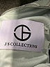 JS Collections 100% Polyester Gray Casual Dress Size 4 - photo 7