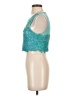 City Triangles 100% Polyester Teal Sleeveless Top Size 1 - photo 5