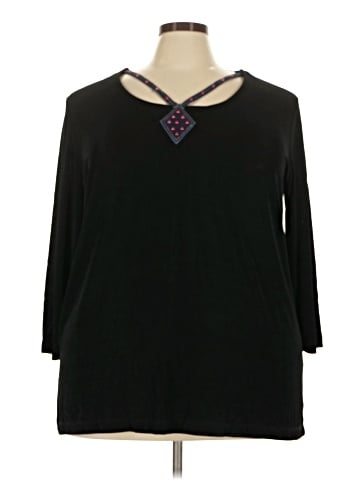 Slinky Brand 3/4 Sleeve Top (view 1)
