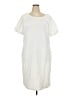 Nina Leonard Solid Ivory Casual Dress Size 2X - photo 1