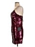 Lulus 100% Polyester Burgundy Cocktail Dress Size L - photo 5