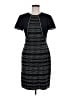 St. John Tweed Black Cocktail Dress Size 6 - photo 1