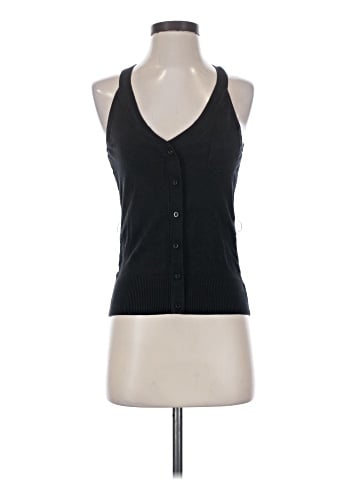 Bebe Sleeveless Silk Top (view 1)
