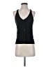 Bebe Black Sleeveless Silk Top Size S - photo 1