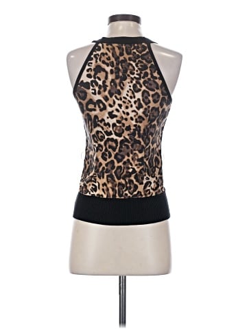 Bebe Sleeveless Silk Top (view 2)