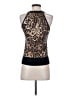 Bebe Black Sleeveless Silk Top Size S - photo 2