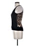 Bebe Black Sleeveless Silk Top Size S - photo 5