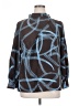 BLOOMCHIC 100% Polyester Blue 3/4 Sleeve Blouse Size 14 - 16 - photo 1
