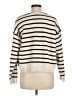 Uniqlo Stripes Ivory Pullover Sweater Size M - photo 2