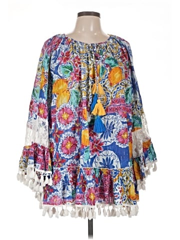 Tolani 3/4 Sleeve Blouse (view 1)