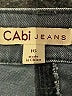 CAbi Chevron-herringbone Gray Jeans Size 16 - photo 4