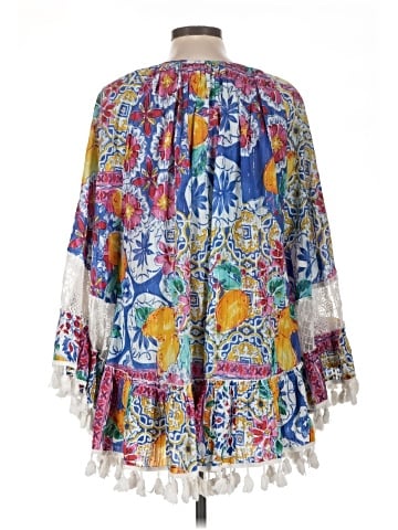 Tolani 3/4 Sleeve Blouse (view 2)