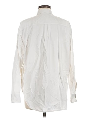 Madewell Side-Button Oversized Ex-Boyfriend Shirt (view 2)