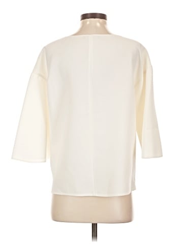 Lafayette 148 New York 3/4 Sleeve Top (view 2)