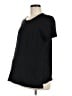 Hatch 100% Cotton Black Short Sleeve Top Size Med Maternity (2) - photo 1