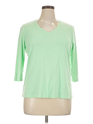 St. John's Bay 3/4 Sleeve T-Shirt (view 1)
