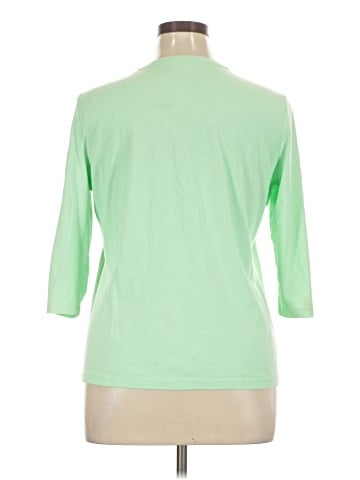 St. John's Bay 3/4 Sleeve T-Shirt (view 2)