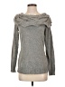 Lafayette 148 New York Gray Pullover Sweater Size S - photo 1