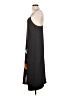 Tibi 100% Silk Graphic Black Casual Dress Size 10 - photo 5
