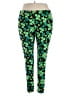 Joe Boxer Hearts Green Leggings Size 2X - photo 1