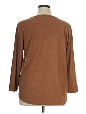 Susan Graver 3/4 Sleeve T-Shirt (view 2)