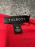 Talbots 100% Polyester Red Casual Dress Size 12 - photo 7