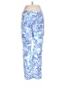 Lilly Pulitzer Print Blue Casual Pants Size 6 - photo 2