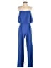 Sugar Lips Color Block Blue Jumpsuit Size M - photo 1
