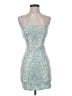 Windsor Silver Cocktail Dress Size S - photo 1