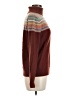 Lands' End 100% Cashmere Stripes Brown Cashmere Pullover Sweater Size M - photo 4