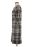 Taylor Plaid Tan Casual Dress Size M - photo 5