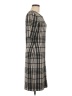 Taylor Plaid Tan Casual Dress Size M - photo 4