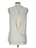 Fabletics Silver Sleeveless T-Shirt Size L - photo 2