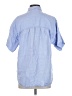 J.Crew 100% Linen Blue Short Sleeve Button-Down Shirt Size S - photo 2