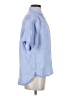 J.Crew 100% Linen Blue Short Sleeve Button-Down Shirt Size S - photo 4