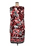 Perceptions Print Red Casual Dress Size 20 - photo 2