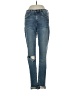 Current/Elliott Hearts Blue Jeans Size 24 waist - photo 1