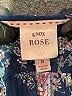 Knox Rose 100% Polyester Blue Short Sleeve Blouse Size M - photo 7