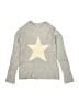 Crewcuts Outlet Stars Silver Pullover Sweater Size 10 - photo 1