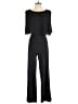 Connected Apparel Solid Black Jumpsuit Size 8 - photo 1