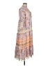 Assorted Brands 100% Viscose Paisley Gray Casual Dress Size XL (estimated) - photo 4