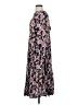 Easel 100% Rayon Floral Blue Casual Dress Size S - photo 5